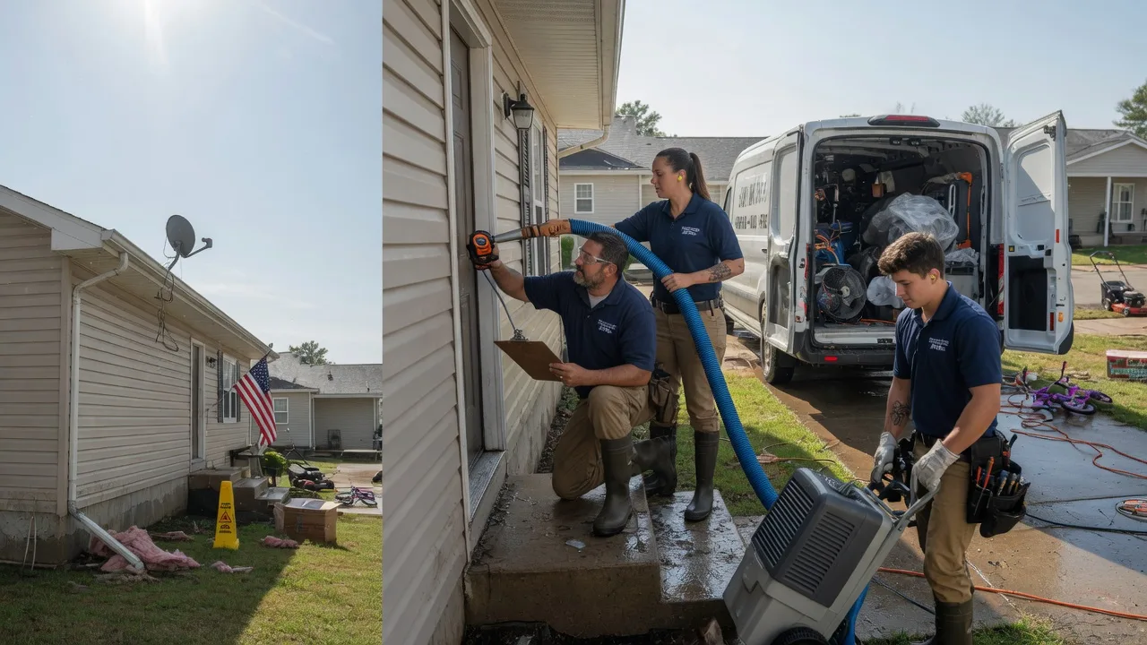 Ceiling Water Damage Restoration in Dolphin, VA near me